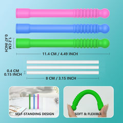 Aroma Chew Stick with 3 flavors: mint, strawberry, lemon