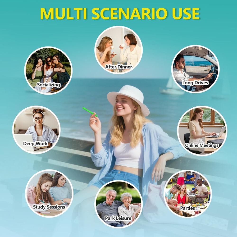 Portable design features: weighted base and snap-cap