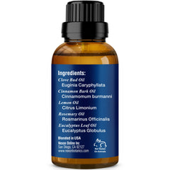 Nexon Botanics Robbers Health oil bottle branding