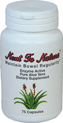 Next to Nature Aloe Vera Capsules bottle on a clean background