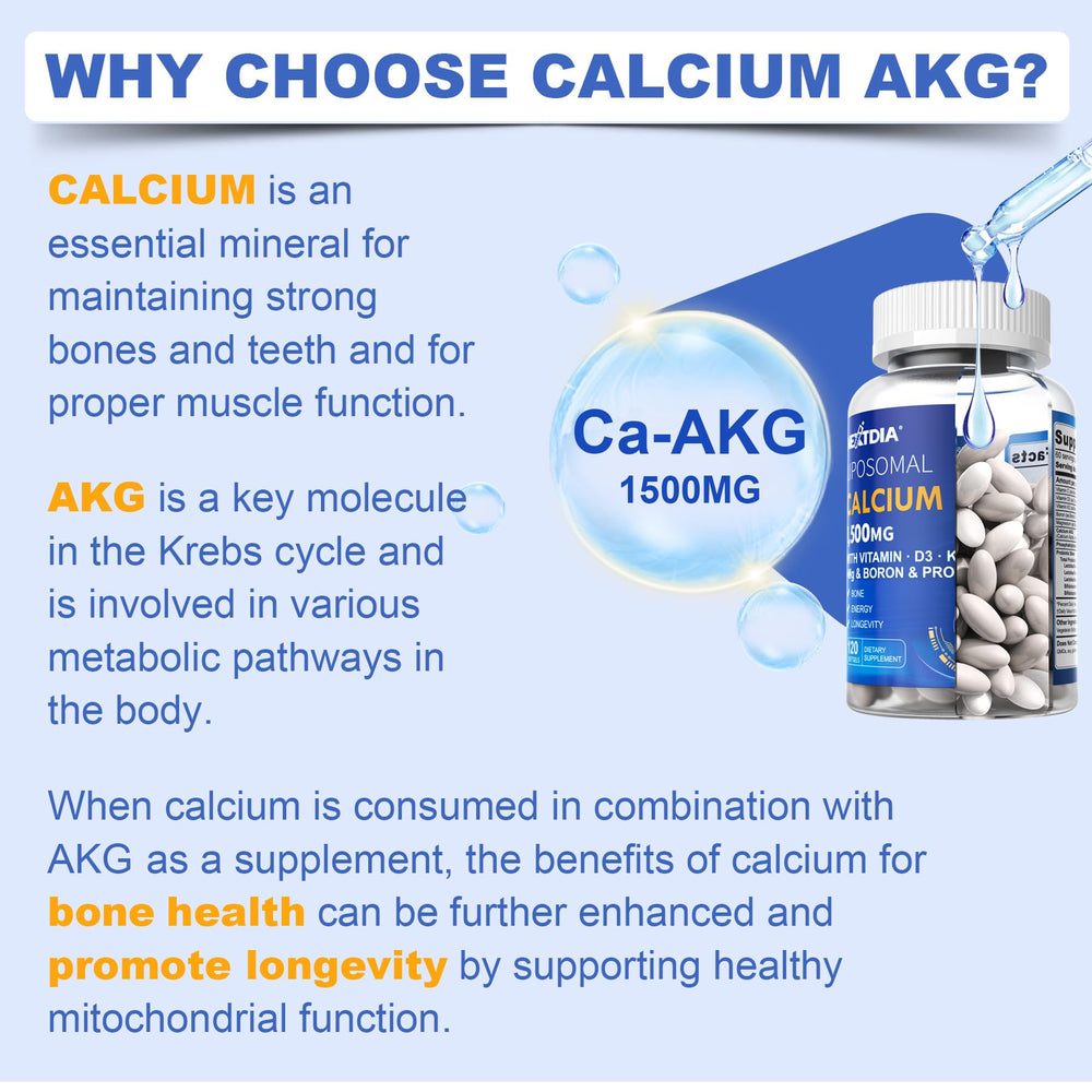 Nextdia Calcium AKG softgels in hand, easy-to-swallow texture.