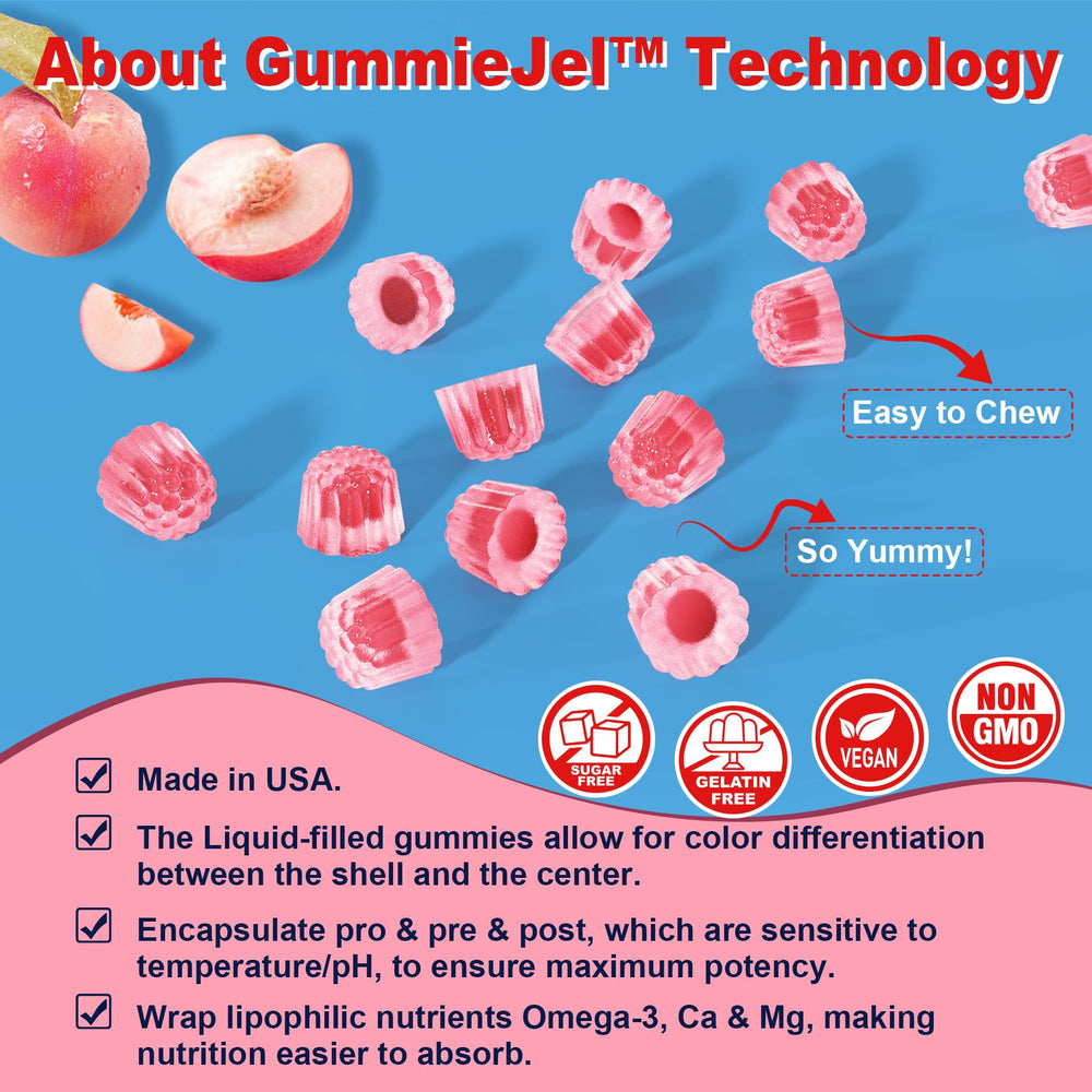 Nextdia sugar-free gummies package emphasizes vegan, gluten-free design.