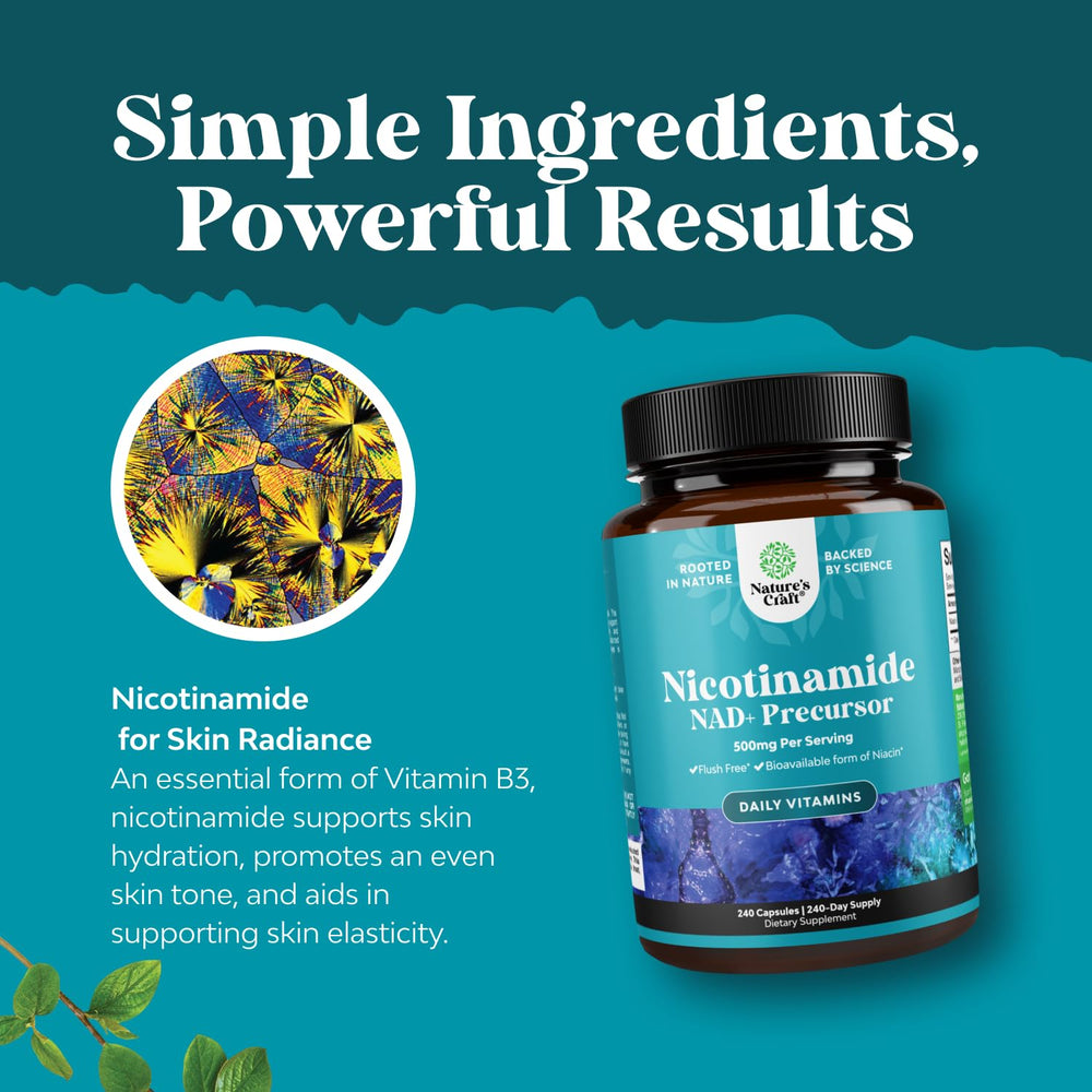 Niacinamide supports skin health and barrier