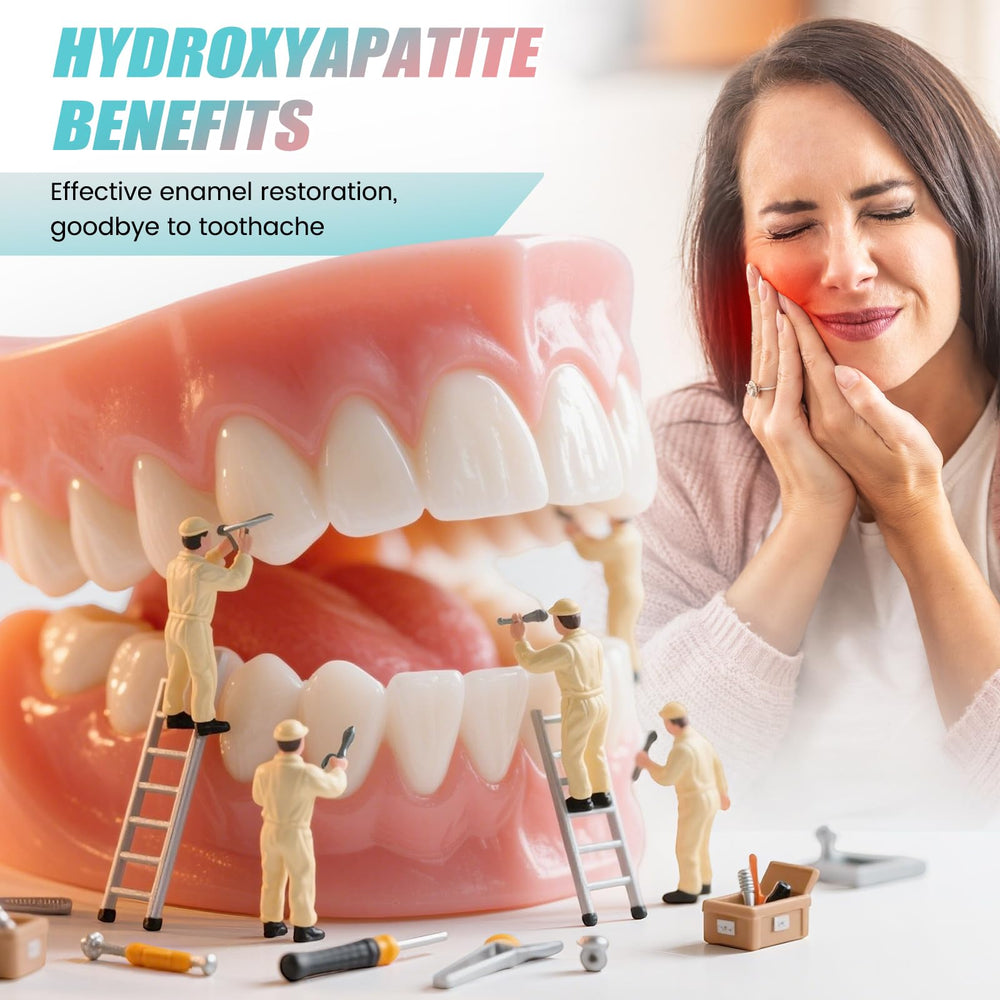 Whitening action of Niacinamide Hydroxyapatite toothpaste