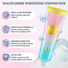Gum and enamel protection concept with coconut oil