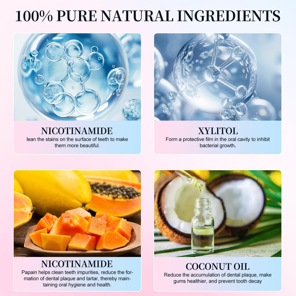 Niacinamide toothpaste packaging