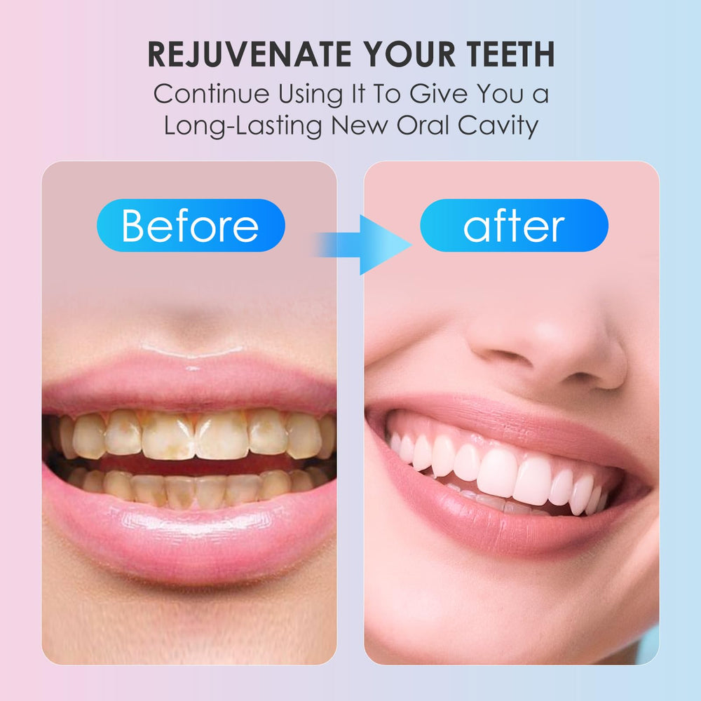 Graphic showing enamel protection and gum health