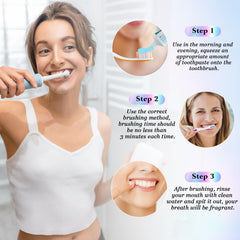 Fresh mouth feeling with daily use Niacinamide toothpaste