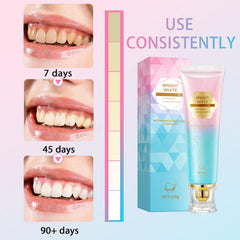 Healthy gums and fresh breath concept icon