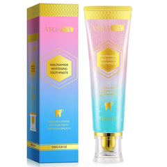 Niacinamide Whitening Toothpaste box packaging