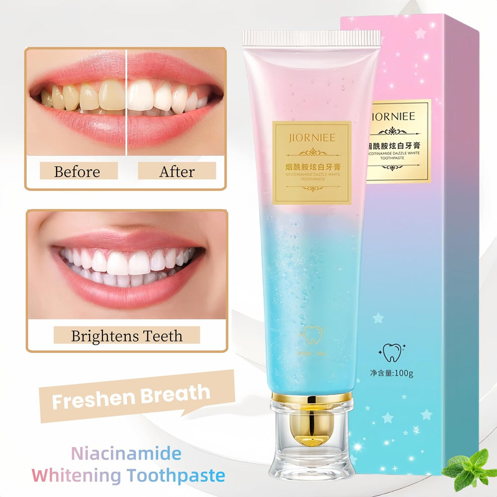 Packaging of Niacinamide Whitening Toothpaste