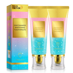 Niacinamide Whitening Toothpaste packaging and tube