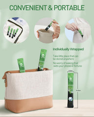 Travel mouthwash packet packaging ideal for on-the-go