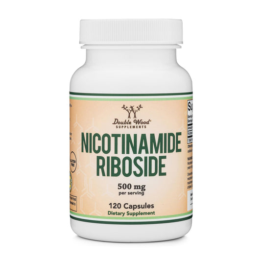 Nicotinamide Riboside NR bottle and label