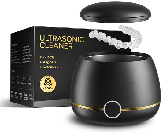 Front view of Nicwell 200ml Ultrasonic Retainer Cleaner