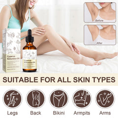 NIFEISHI Cyperus Rotundus Oil suitable for all skin types in close-up use.