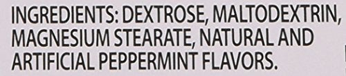 USA designed, sold, and fulfilled label on Power Mints display
