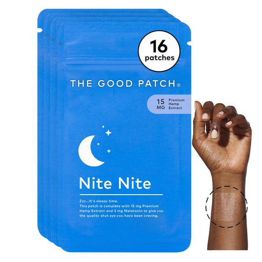 The Good Patch Nite Nite Sleep Patch packaging