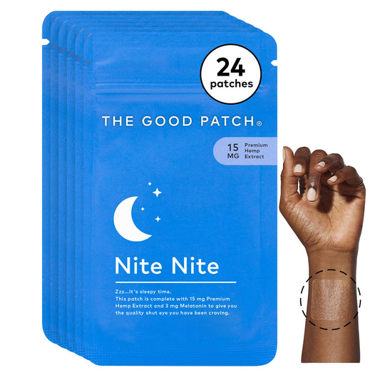 The Good Patch Nite Nite Sleep Patch packaging