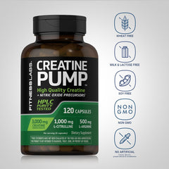 Nitric Oxide precursor supplement for enhanced pumps