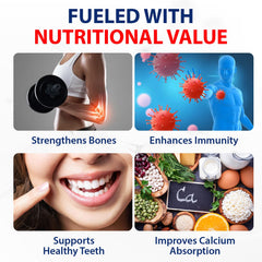 Nutrition facts panel for D3 50k capsules
