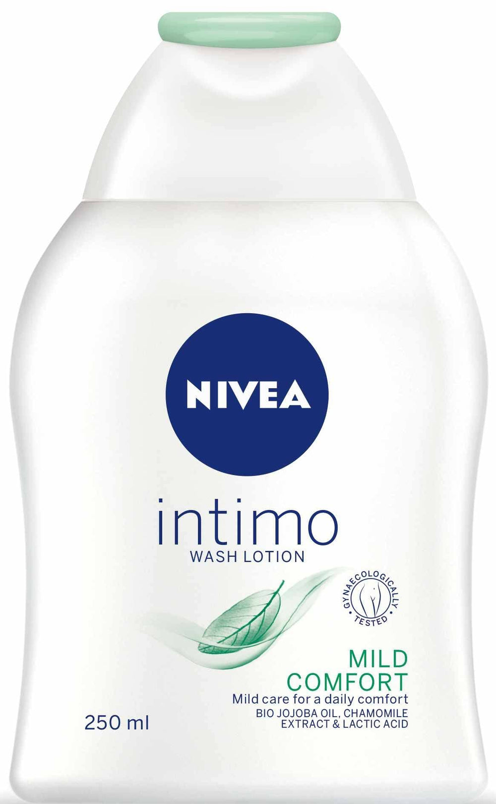 NIVEA Intimo Natural Daily Comfort packaging shown for delicate everyday care.