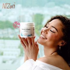 Fully hydrolyzed Type 1 marine collagen illustration