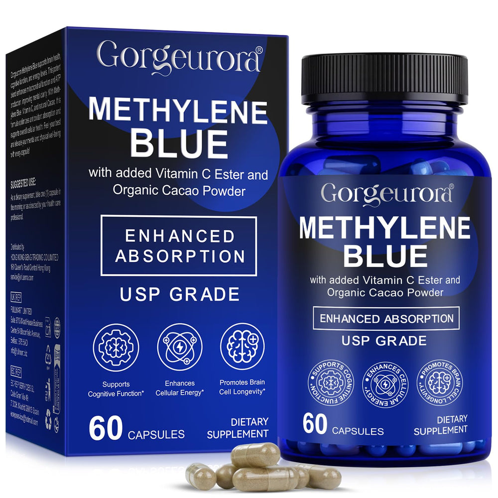 NKKOBSLE Methylene Blue Capsules bottle and packaging