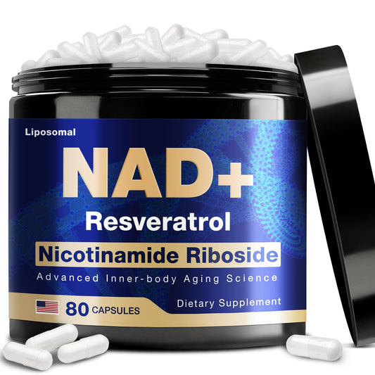 NLMUBR LUCKSIT NAD Supplement bottle on white background