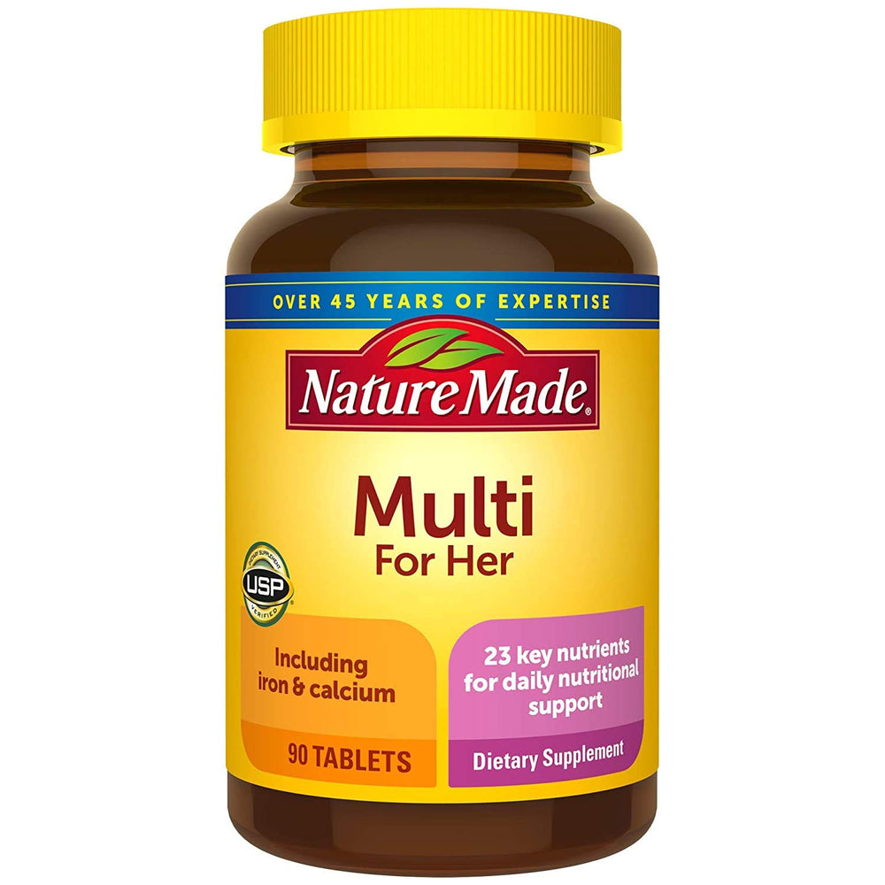 Nm Essential Woman Multi Size 90ct bottle front view