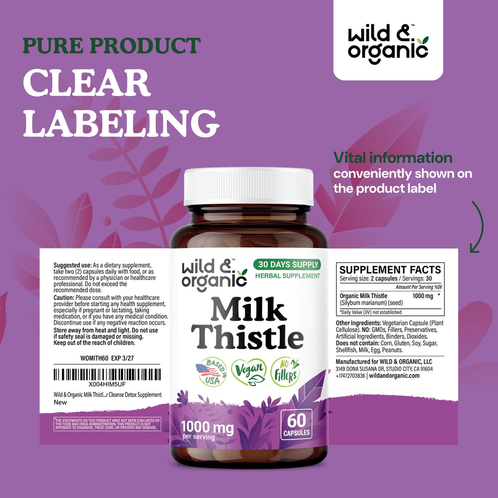 Badge highlighting no fillers and non-GMO formula