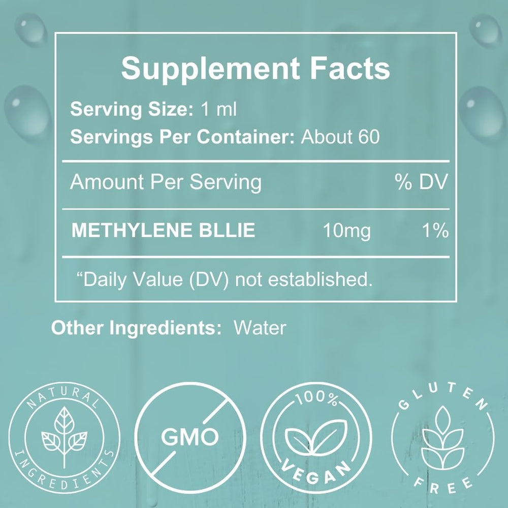 No formaldehyde methylene blue 50ml bottle