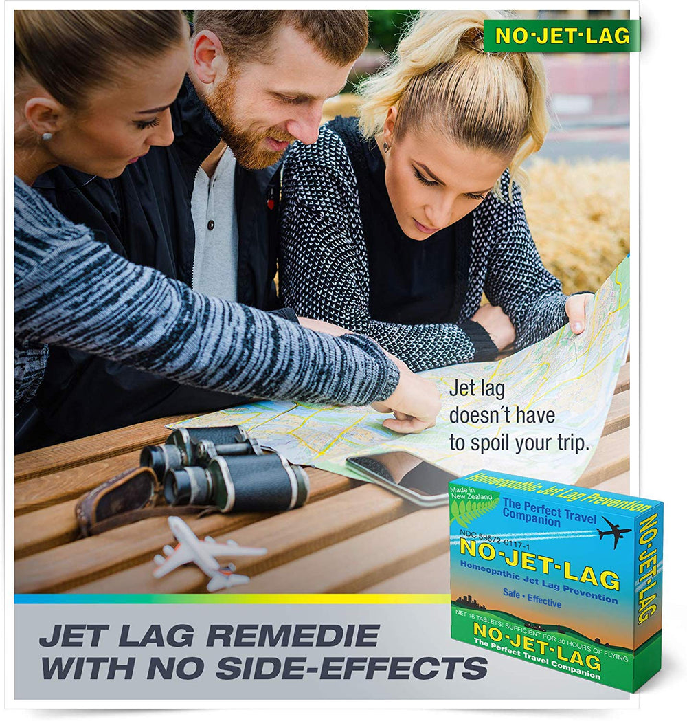 Five plant-based active ingredients of No Jet Lag