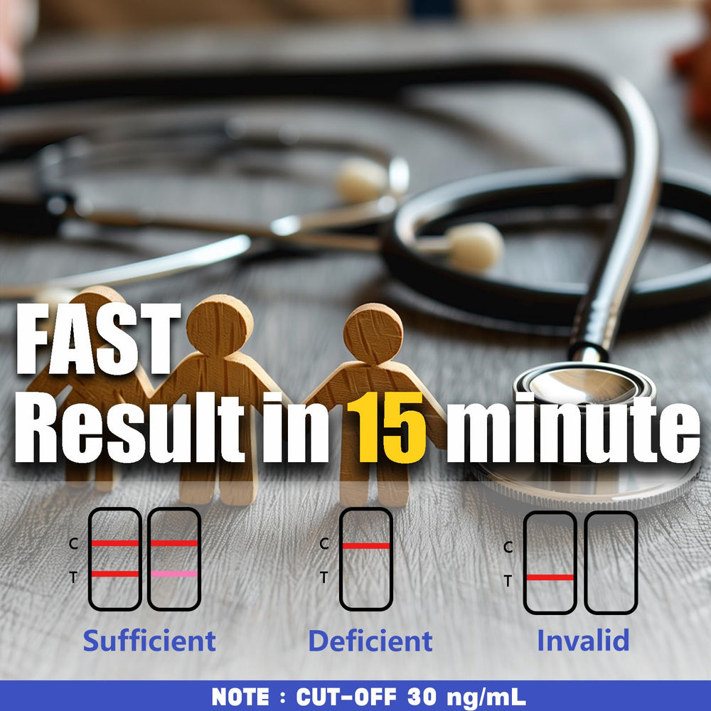 No lab required at-home vitamin D testing illustration