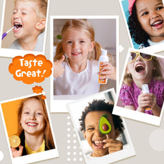No SLS and fluoride-free kid toothpaste for daily use