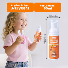 NOHOO travel size 60ml toothpaste bottle for kids