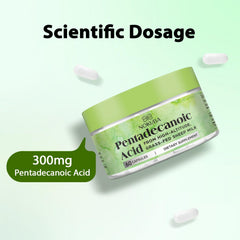 Nokuba Pentadecanoic Acid bottle – back label