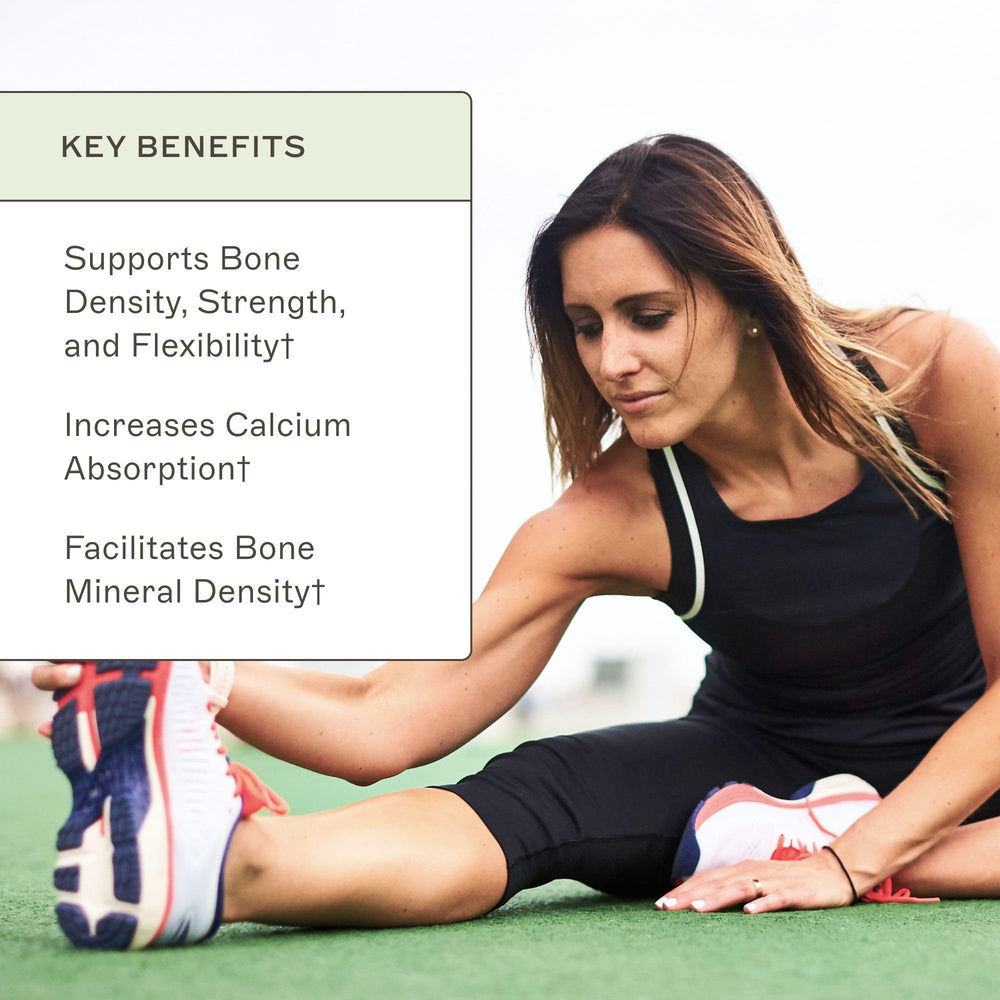 Non-GMO bone health support formula for daily use