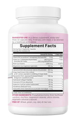Non-GMO and allergen-free certification badge for the NAD+ supplement