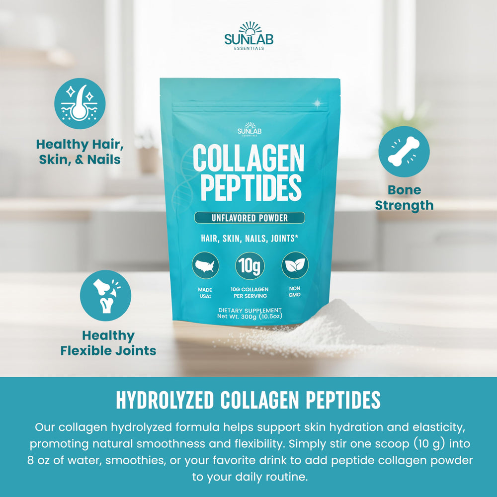 Non-GMO, gluten-free, dairy-free, sugar-free, and soy-free collagen