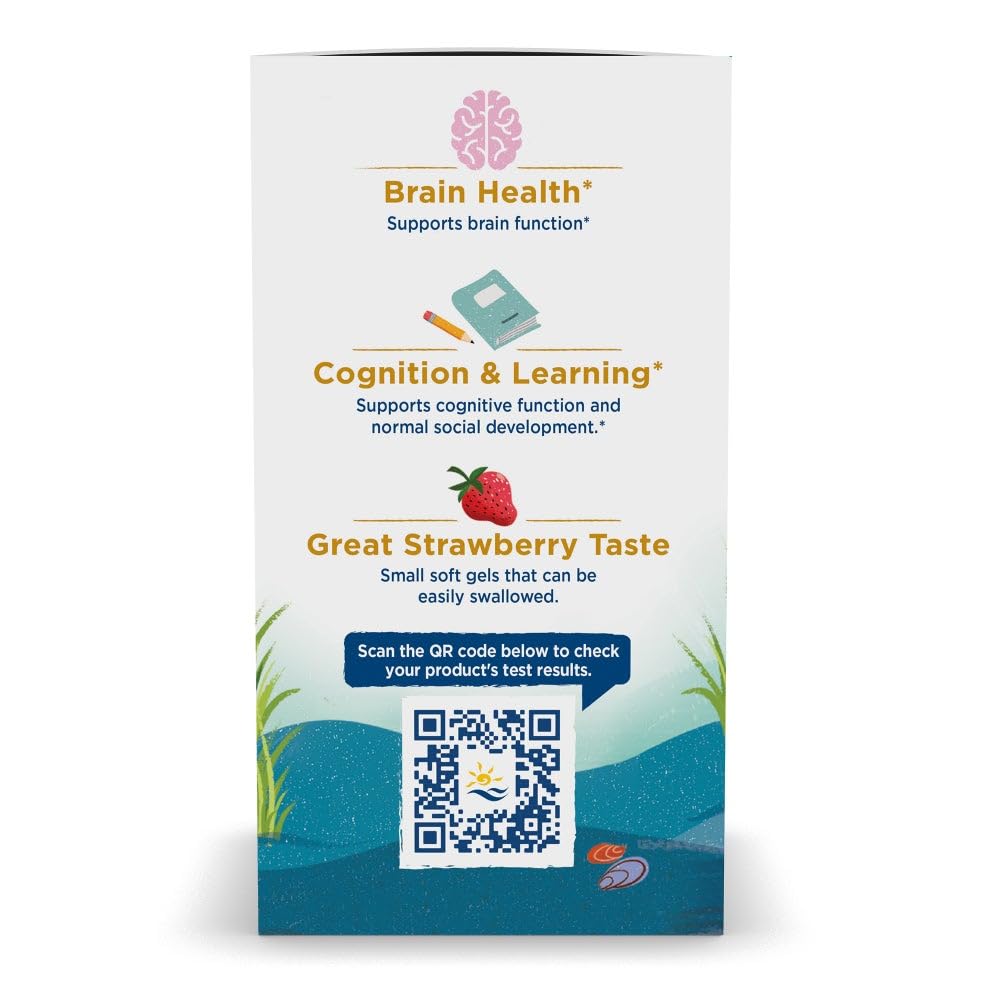 Non-GMO, gluten- and dairy-free omega-3 supplement
