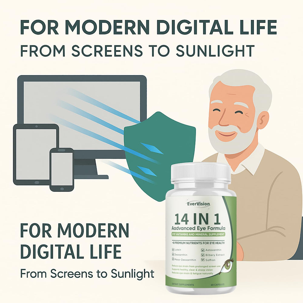 Non-GMO and gluten-free eye health formulation
