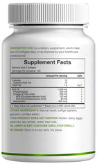 Non-GMO, gluten-free krill oil ingredients list