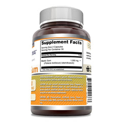 Non-GMO and gluten-free label on product packaging