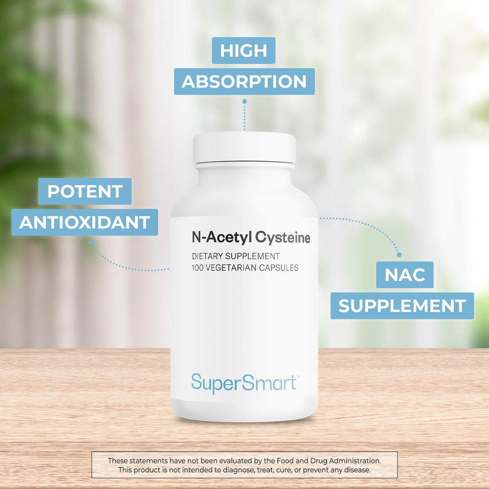 Non-GMO gluten-free soy-free vegan NAC supplement