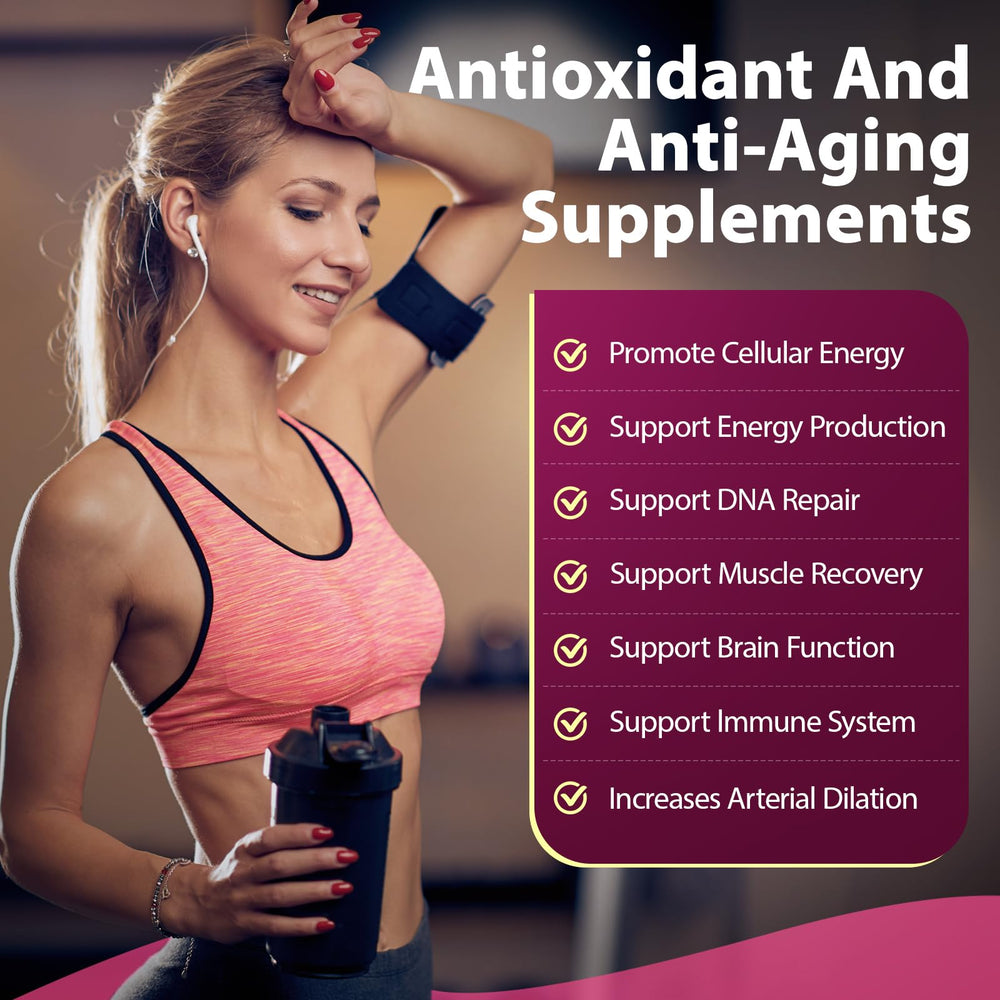 Non-GMO, gluten-free, third-party tested NAD supplement label