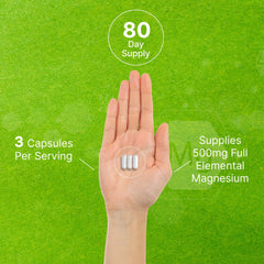Non-GMO, third-party lab tested magnesium supplement