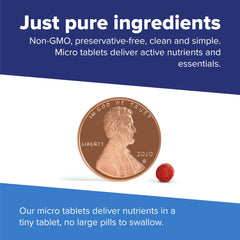 Non-GMO pure ingredients label