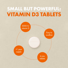 Non-GMO Vitamin D3 5000iu supplement