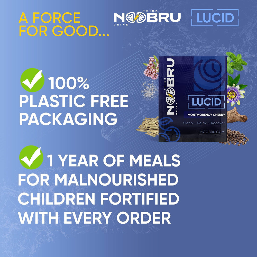 Noobru Lucid Sleep Powder with valerian